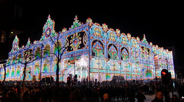 The 'Flying Pins' sculpture in Eindhoven, representing the city's focus on design and technology for travelers to explore.